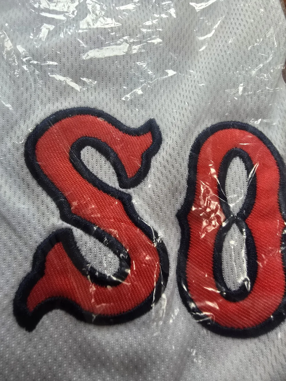 Red Sox Jersey Shirt With Embroidered Detail - Picture 2 of 3